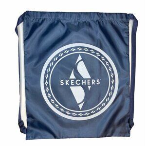 Sketchers Nylon Backpack Drawstring Bag Gym Shoe Storage 20in x 16"
